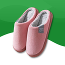 Orthopedic slippers in Velvet for women