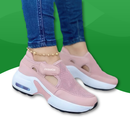 Orthopedic sneakers for walking for women.