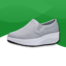 Orthopedic sneakers with Wedge Heels