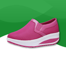 Orthopedic sneakers with Wedge Heels