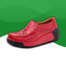 Orthopedic Cut-Out Loafers for Women