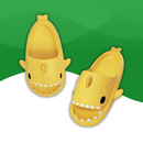 Orthopedic flip flops in Shark Shape for Women