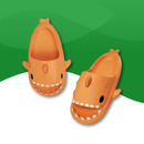 Orthopedic flip flops Stylish Shark-Shaped for Men