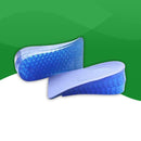 Gel heel pads in silicone for adjustment